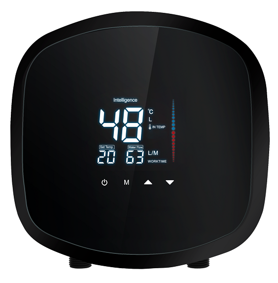 Aquecedor elétrico Genius Preto Touch 6.000W 220V SINTEX