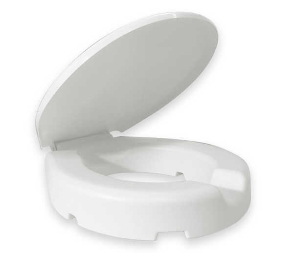 Assento sanitário oval ELEVADO 13cm CADEIRANTE CIPLA