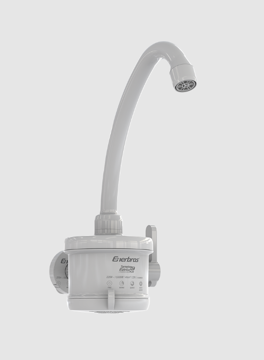 Torneira Elétrica 4T PAREDE Plus 5.500W 220V ENERBRAS