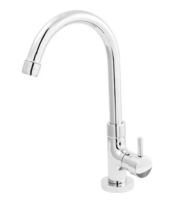 Torneira Lavatório stander cano baixo 1/4 giratória ref 2690 C62 RAINHA