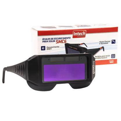 Óculos de solda automático SMC6 INTECH