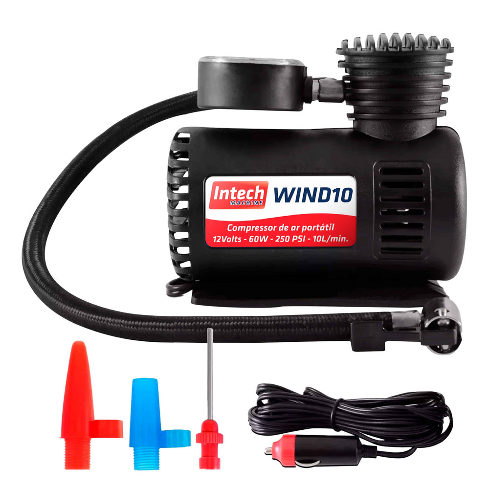 Compressor de ar 12V WIND10 INTECH
