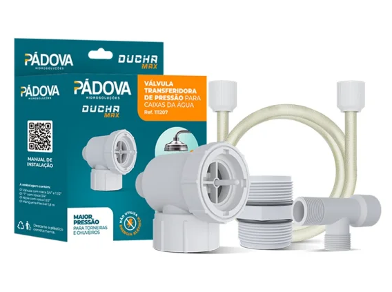 VÁálvula transferidora de pressão para caixas d´água ref 111207 PADOVA