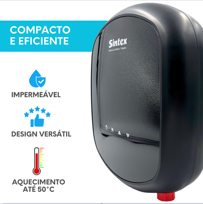 Aquecedor Elétrico Genius Touch 6000W 220V Preto | EletroHidro