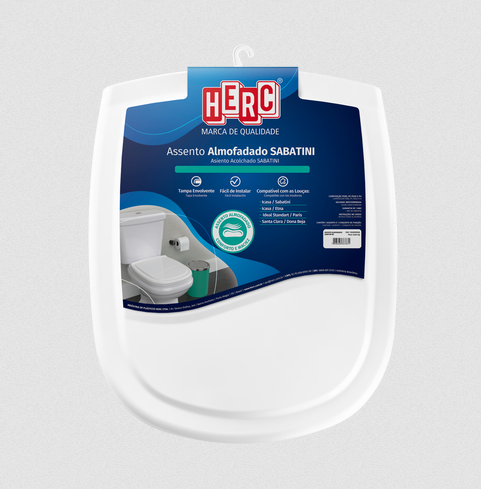 Assento Almofadado Sabatini CORES HERC