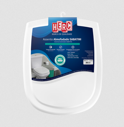 Assento Almofadado Sabatini CORES HERC