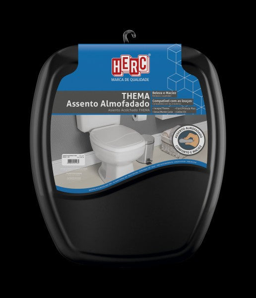 Assento Sanitário Almofadado Thema Herc - CORES