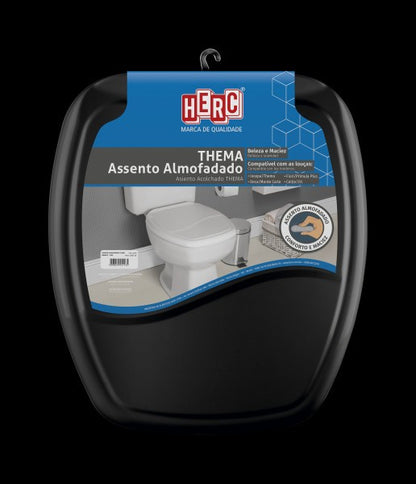 Assento Sanitário Almofadado Thema Herc - CORES