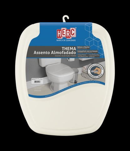 Assento Sanitário Almofadado Thema Herc - CORES