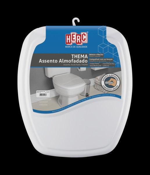 Assento Sanitário Almofadado Thema Herc - CORES