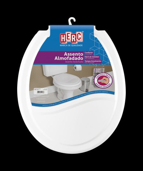 Assento Sanitário Almofadado Universal Herc - CORES
