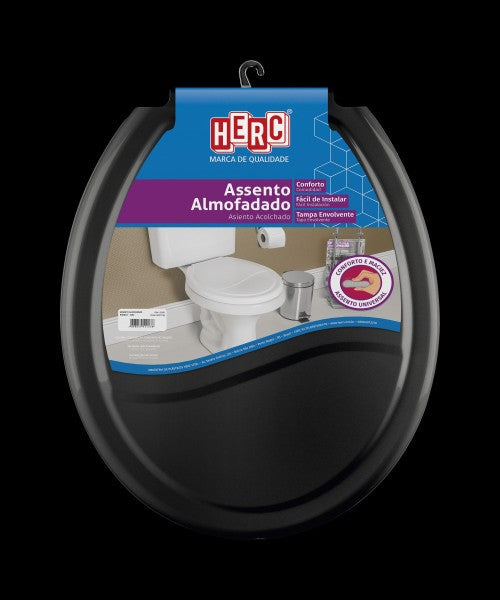 Assento Sanitário Almofadado Universal Herc - CORES