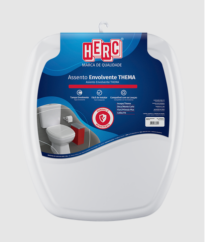 Assento Sanitário Thema Envolvente Herc Cores| EletroHidro