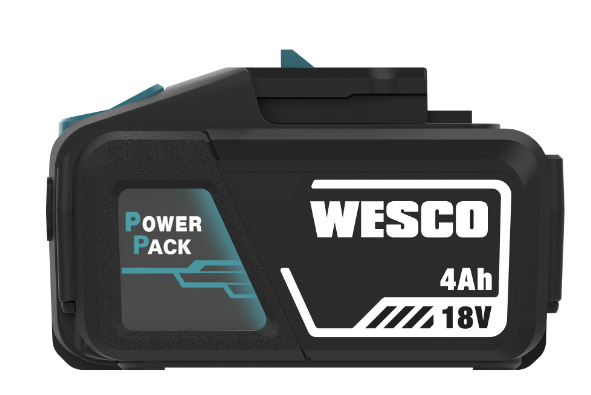 Bateria de Lítio 18V 4.0Ah WESCO WS9808 | EletroHidro