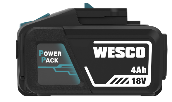 Bateria de Lítio 18V 4.0Ah WESCO WS9808 | EletroHidro