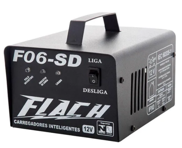 Caregador de bateria inteligente F06SD 12V FLACH