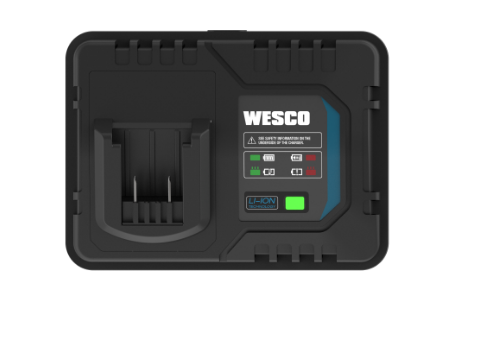 Carregador de Bateria 18V 4.0A Bivolt WESCO | EletroHidro