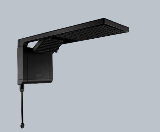 Chuveiro Acqua Duo PRETO FOSCO 220V 7800W LORENZETTI