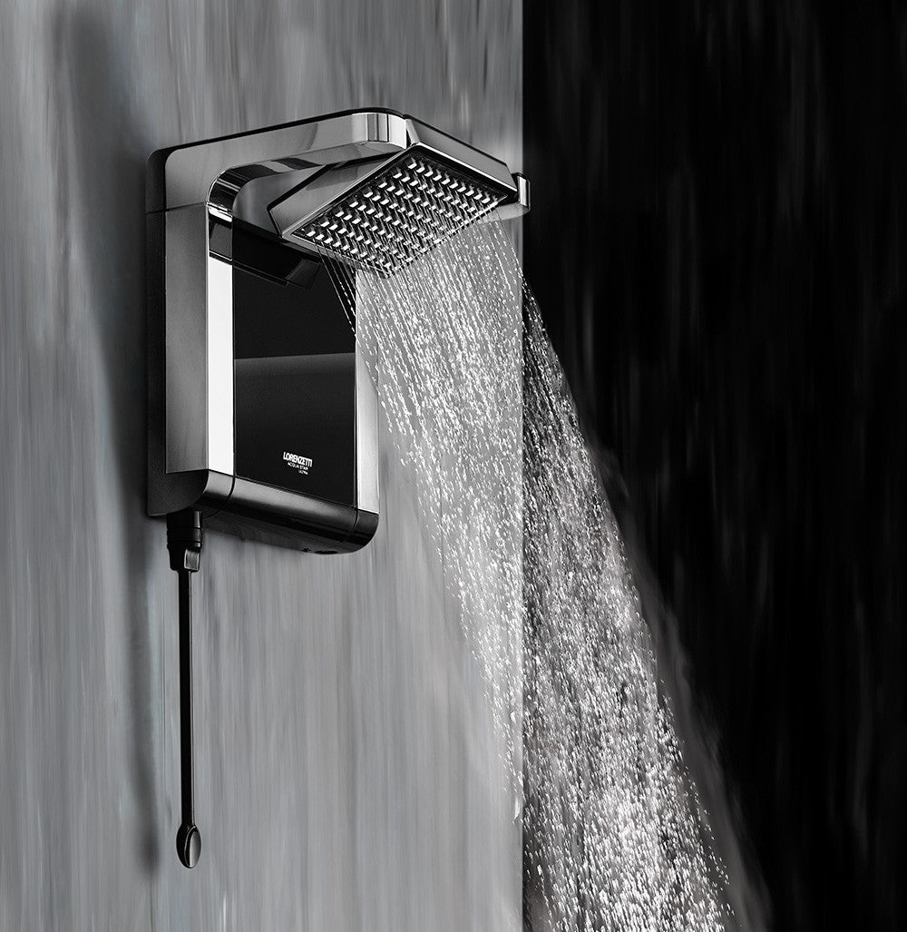 Chuveiro Acqua Star 220V 7800W Preto/Cromado | EletroHidro