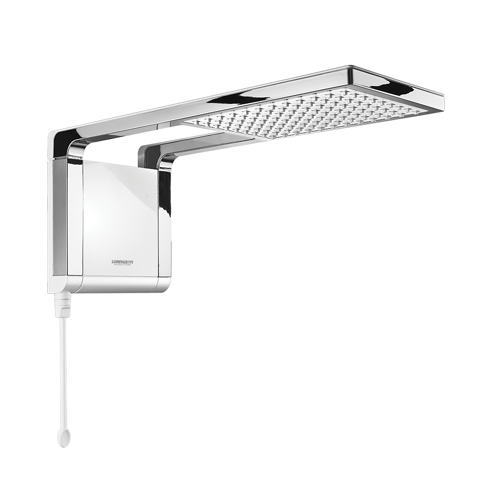 Chuveiro Acqua Storm Branco/Cromado 127V 5500W LORENZETTI