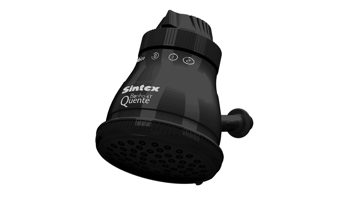 Chuveiro Banho Quente 4T 220V 7000W Preto | EletroHidro