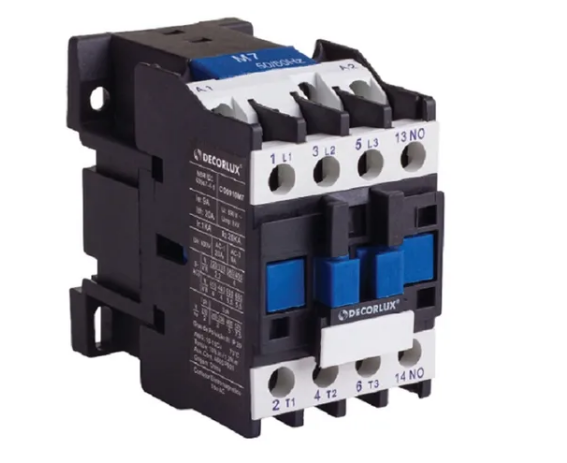 Contator de Potência 12A 220Vac Decorlux | EletroHidro