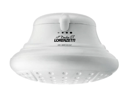 Ducha Bella 4 Temperaturas 220V/6800W Branco - Lorenzetti