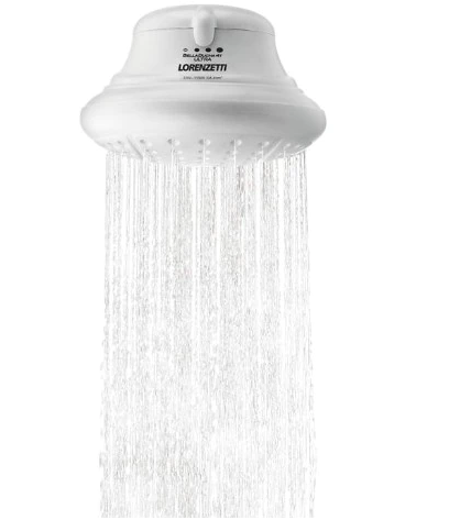 Ducha Bella 4T 220V 6800W Branco Lorenzetti | EletroHidro