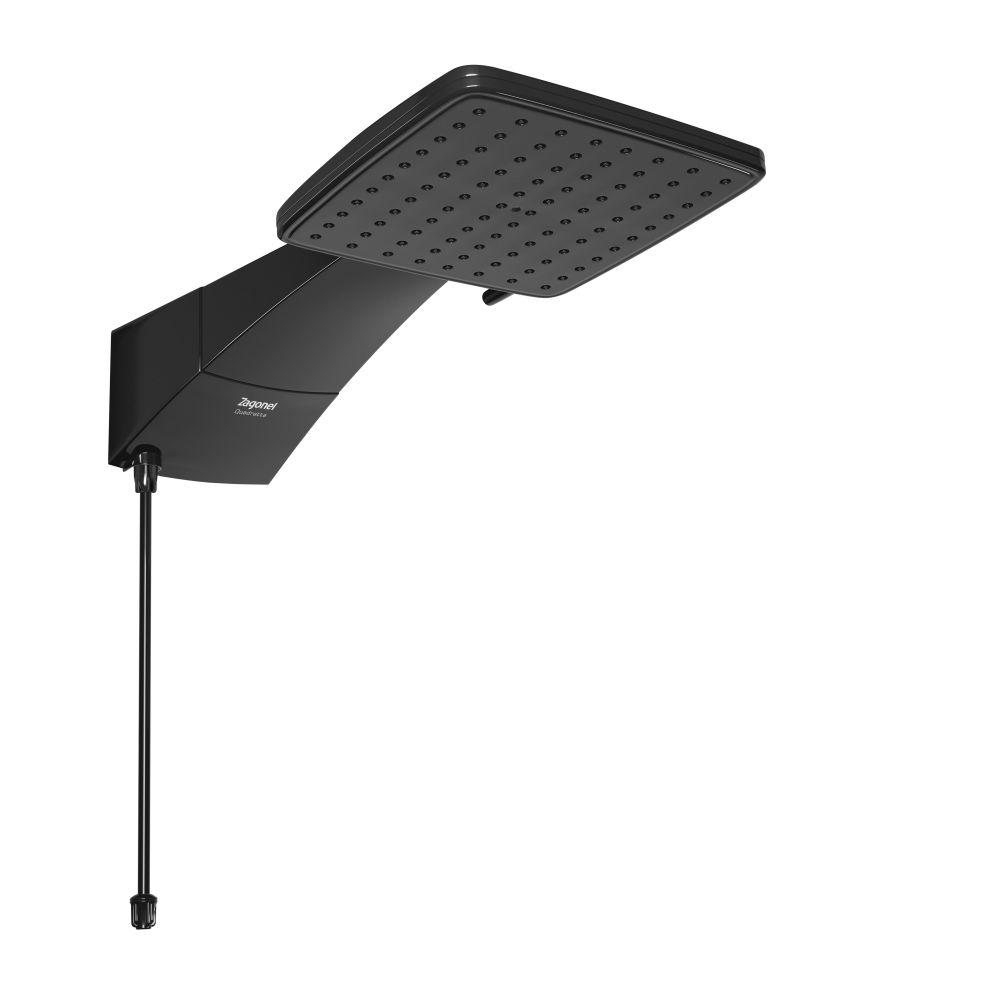 Ducha Eletrônica Quadrattta Preta 7700W 220V | EletroHidro