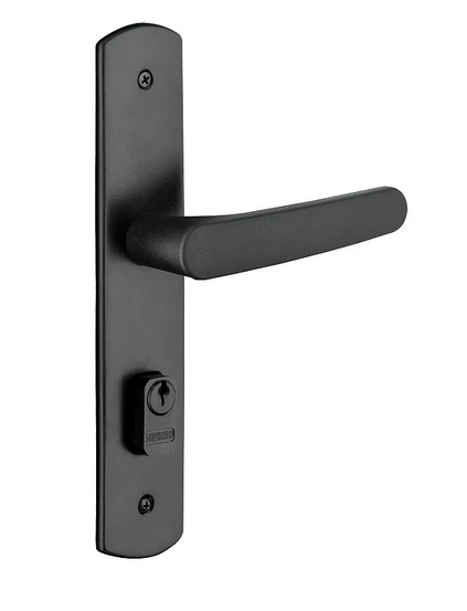 Fechadura IPANEMA reta externa PRETA ESP27 SOPRANO