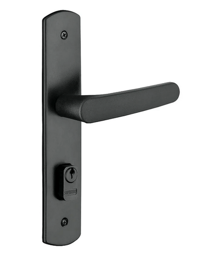 Fechadura IPANEMA reta externa PRETA ESP27 SOPRANO