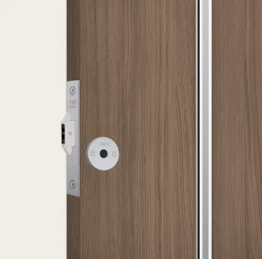 Fechadura Stam Auxiliar Inox Redonda | EletroHidro