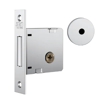Fechadura STAM Auxiliar Inox 1004 Par Redondo | EletroHidro