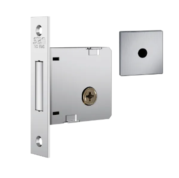 Fechadura STAM AUXILIAR INOX - 1004 RQ1 quadrado