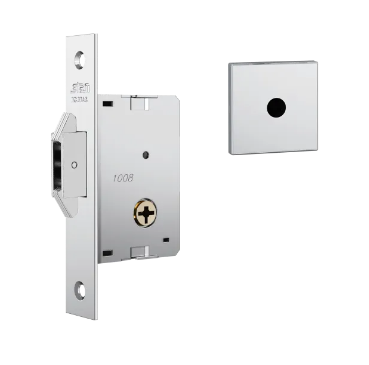 Fechadura STAM AUXILIAR INOX - 1008 quadrado.