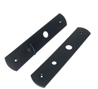 Fechadura Ipanema Banheiro Preta PVC | EletroHidro