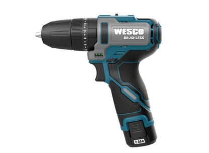 FURADEIRA DE IMPACTO 12V 2 BATERIAS BRUSHLESS WESCO WS2558K2