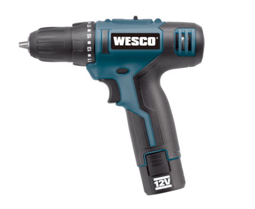 Furadeira Parafusadeira Com 2 Baterias Lítio 12V WS2531 Wesco