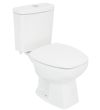 Kit vaso sanitário caixa acoplada Thema branco | EletroHidro