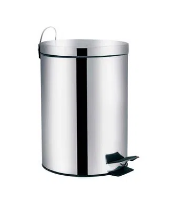 Lixeira 5L inox Agata MOR