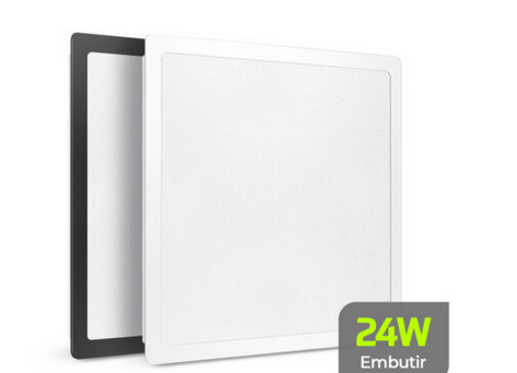 Luminária de led EMBUTIR QUADRADA 24W 6.500K LUMANTI