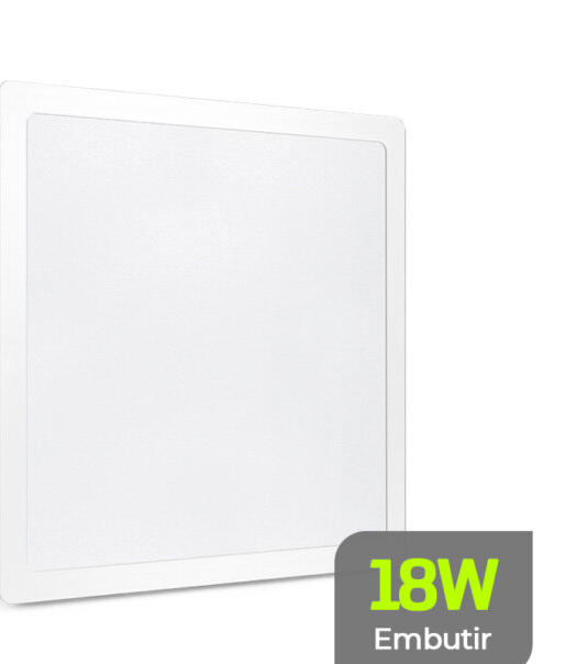 Luminária LED Backstage Quadrada Embutir 18W 6.500K LUMANTI