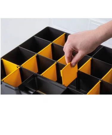 Maleta organizadora plástica c/ Divisórias Móveis TRAMONTINA MASTER