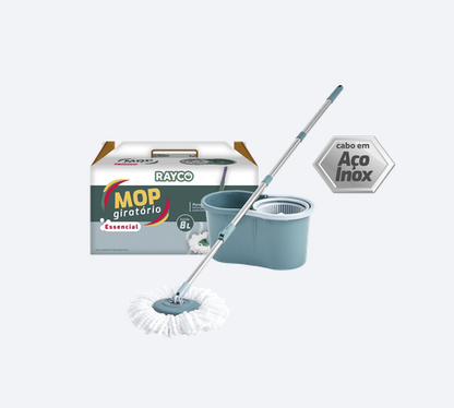 Mop Giratório Essencial 8L Rayco | EletroHidro