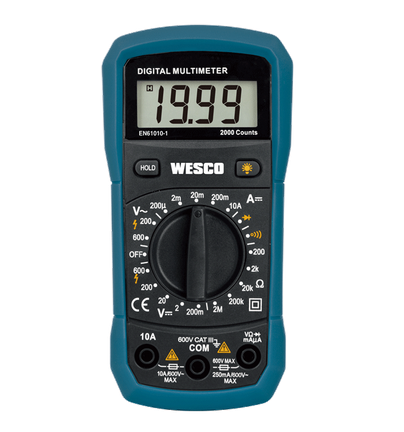 Multímetro Digital Wesco WS8950 Profissional | EletroHidro