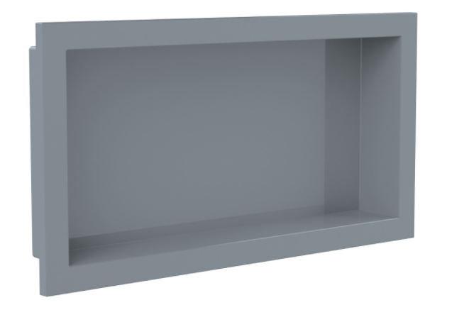 Nicho de Banheiro Embutir 30X60cm Metasul - CORES