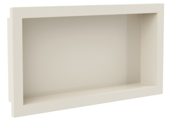 Nicho de Banheiro Embutir 30X60cm Metasul - CORES