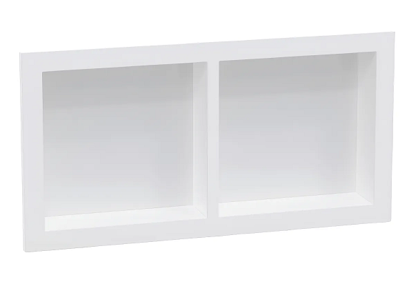 Nicho DUO 30x60cm Embutir Branco Metasul | EletroHidro