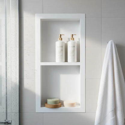 Nicho DUO 30x60cm Embutir Branco Metasul | EletroHidro
