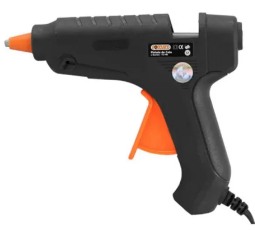 Pistola elétrica aplicadora de cola quente 80W FOXLUX